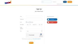 Sign Up - Meet People & Chat Online | Eskimi