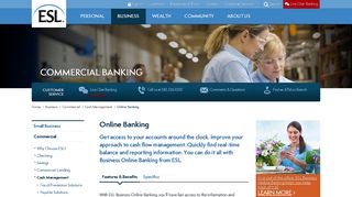 Online Banking | esl.org