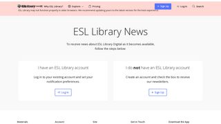 ESL Library News