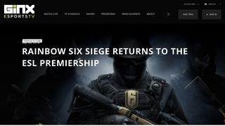 Rainbow Six Siege returns to the ESL Premiership | GINX Esports TV