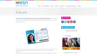 ESNcard | Erasmus Student Network