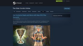 Get Exclusive Deals and More with New ESO Plus ... - Steam Community