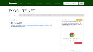 esosuite.net Technology Profile - BuiltWith