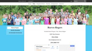 Reeves Rogers - Extended School Program