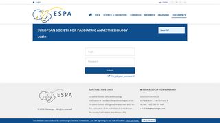 ESPA Statement for the safe use of tramadol | European Society for ...