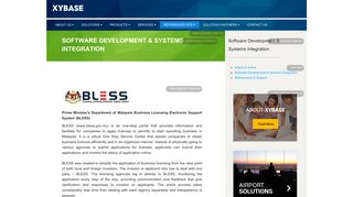 Software Development & Systems Integration - Xybase Sdn.Bhd