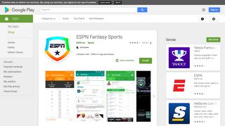 ESPN Fantasy Sports - Apps on Google Play
