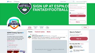 ESPN Fantasy Sports (@ESPNFantasy) | Twitter