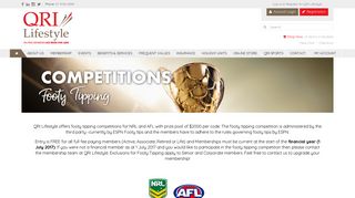 Footy Tipping - QRI Lifestyle