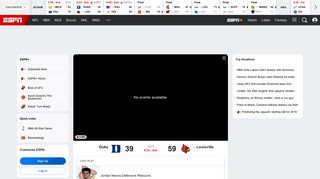 WatchESPN - ESPN.com - Go.com