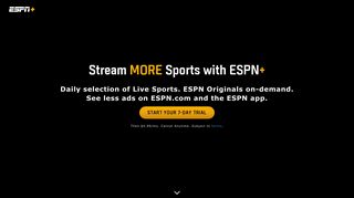 ESPN+ Stream Live Sports | ESPN+ - ESPN.com