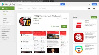 ESPN Tournament Challenge - Apps on Google Play