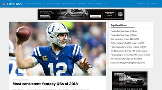 NFL.com - Fantasy Football
