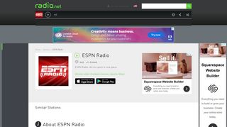 ESPN Radio radio stream - Listen online for free - Radio.Net