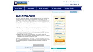 Locate a Travel Agent - Royal Caribbean
