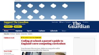 Coding at school: a parent's guide to England's new computing ...
