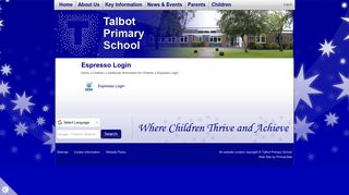 Espresso Login | Talbot Primary School