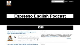 Espresso English Podcast