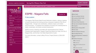 ESPRI - Niagara Falls - Catholic Charities of Buffalo