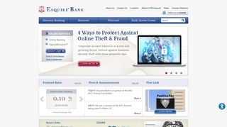Esquire Bank | Attorney Banking | Business & Personal Banking