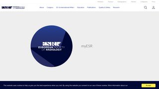 myESR | myESR - European Society of Radiology