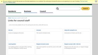 Links for council staff | Oxfordshire County Council