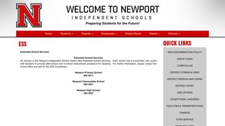 ESS - Newport Independent Schools