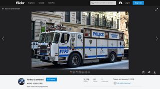 NYPD - ESS 1 5701 | New York Police Department Special Opera ...