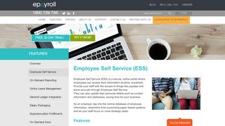 Employee Self Service (ESS) | ePayroll