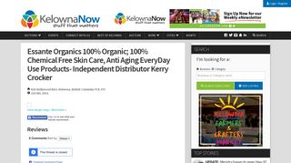 Essante Organics 100% Organic; 100% Chemical Free Skin Care, Anti ...