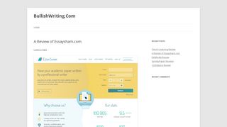 Essay Shark Review: Is EssayShark.Com Scam? - BullishWriting.Com