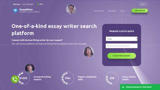 Professional Essay Writer to Help You with Your College Papers