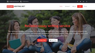 Essay-Writing.net: Students Prefer Our Essay Writing Service!