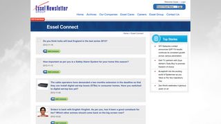 Essel Connect - Esselnewsletter