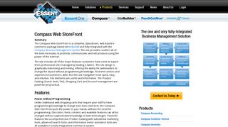 Essent - Compass Web StoreFront - Essent Corporation