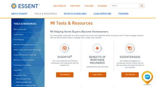 MI Tools & Resources | Essent Guaranty