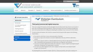 Mathematics - Victorian Curriculum and Assessment Authority