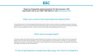 FAQ EC - Essential StaffCARE