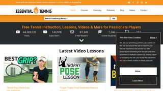 Essential Tennis - Free Tennis Lessons, Video, and Instruction
