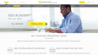 GED Academy Online School makes getting GED test easy, fast, simple