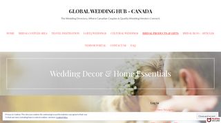 Wedding Decor & Home Essentials - GLOBAL WEDDING HUB ...