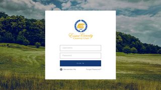 Member Login - Essex County Country Club