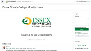 Essex County College Moodlerooms
