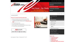 eBilling - Essex Powerlines Corporation