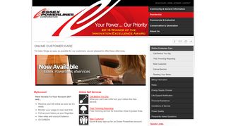 Online Customer Care - Essex Powerlines Corporation