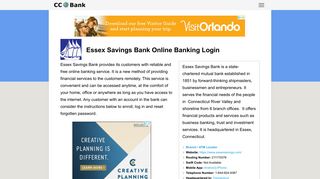 Essex Savings Bank Online Banking Login - CC Bank