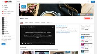 Essilor USA - YouTube