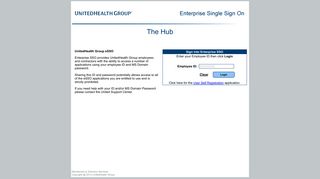 UnitedHealth Group eSSO