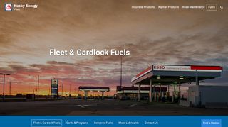 Husky Road Solutions | Fleet & Cardlock Fuels