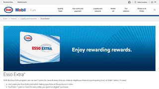 Gas Points, Rewards, and Discounts | Esso and Mobil